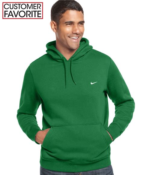 nike hoodie groen|Nike green pullover.